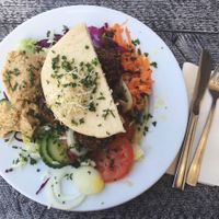 falafel-teller  at Krawummel in Muenster