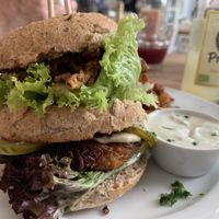 The amazing Big K burger at Krawummel in Muenster