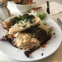 Falafel Teller at Krawummel in Muenster