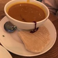 Pumpkin soup at Krawummel in Muenster