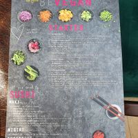 Menu  at TO KYO in Ulm