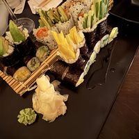 Selection of maki and inside out rolls    at TO KYO in Ulm