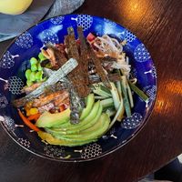 Vegan poke bowl at TO KYO in Ulm
