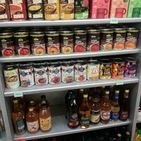 Tinned vegan products at The Natural Way in Letterkenny