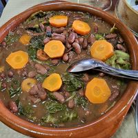 (Feijoada) Been stew with veggies. at Restaurante Fojo dos Lobos in Fafiao