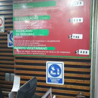 Veg menu!! at MEX - La Cachondita Pibil - T2 in Mexico City