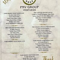 PVM Outlets   at Pure Minded Vegetarian Cafe - Taman Bukit Indah in Johor Bahru