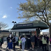 the cart   at Universal Studios - Central Park Crepes in Orlando