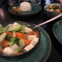 Huge portions. Pretty tasty.  at Thai Keflavik in Keflavik