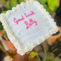 Red velvet sheet cake at Boujie Bakes in Accra