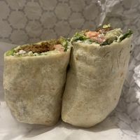 Falafel wrap  at Chicago Grill in Appleton