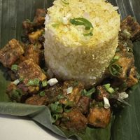 Tempeh tofu rendang   at Bentang Bali in Oranjestad