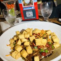 Ketoprak #Veganuary at Bentang Bali in Oranjestad
