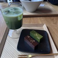   at Cafe Tea Terrace in Kyoto