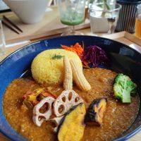 Curry  at Cafe Tea Terrace in Kyoto