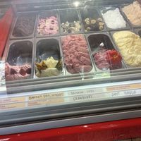Sorbetto/non dairy case at Papalani Gelato in Koloa