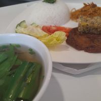 Vegan com tam at THE TCHING - Phở Chay & Coffee in Ho Chi Minh City