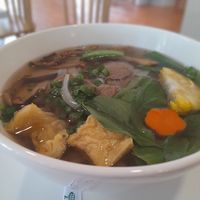 Bun hue at THE TCHING - Phở Chay & Coffee in Ho Chi Minh City