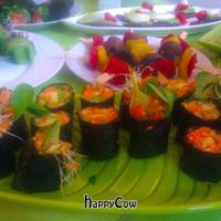 Delicious raw food at Veganz Sunday buffet! at Veganz Buffet Brunch - ExtraVeganz in Berlin