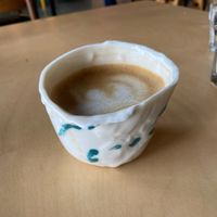 Cappuccino with oat milk   at Koffiehuis De Goede Morgen in Vinkeveen