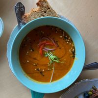 Daily vegan soupp  at Koffiehuis De Goede Morgen in Vinkeveen