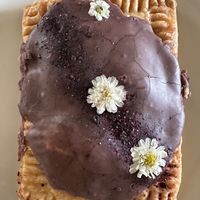 A berry pop tart! at Revolution Roasters in Oceanside