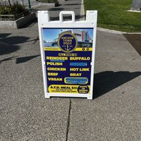   at Anchor Town Dogs - Food Cart in Anchorage