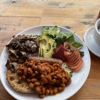 Vegan brunch  at Tilt in Brighton
