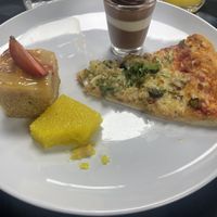 Vegan deserts and pizza   at Veg Delight   in Edmonton