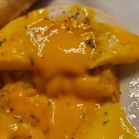 that yoke all over the hashbrowns at A Lo Vegano in Orlando