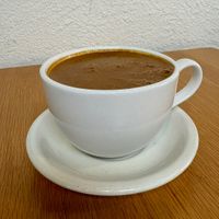 hot golden (my drink came out twice - both hot and cold - by accident … I didn’t like either unfortunately)   at Maya Moon in San Diego