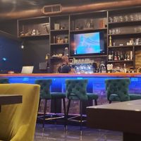 Making my cappuccino at Cloud Parlor Speakeasy Cafe in Cocoa Beach