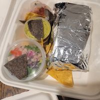 Vegan Burrito at El Mexicano Zapata Express in Rotorua