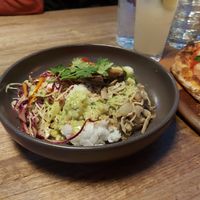 Poke bowl at BrewDog   in Perth