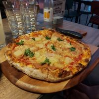 Waikiki pizza at BrewDog   in Perth