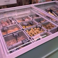 Freezer sectionn  at El Vegans  in Vilanova I La Geltru