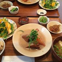 Menu set  at Ageha Relax Cafe in Kobe