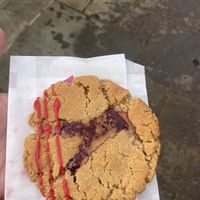 PB and J cookie   at Floozie Cookies in Bicester