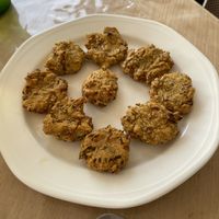 Veg pakoras  at Dev Niwas Palace  in Bundi