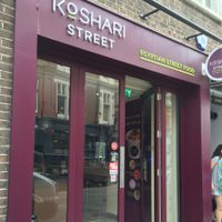 From outside at Koshari Street in London