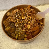 Plant power bowl  at Koshari Street in London