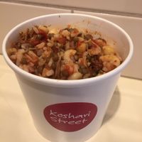 Vegan Koshari mixed up at Koshari Street in London