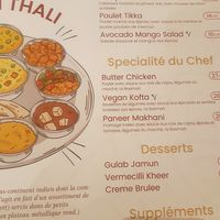 Menu page 2 #Veganuary at Dix Neuf in Neuchatel