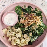 Bowl de tofu finas hierbas at Mias Comer Bonito in Bogota