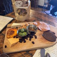Cheese&meat platter  at The Good Life in Solvang