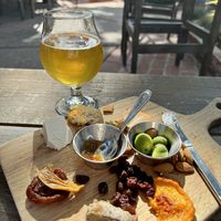 Vegan artisan cheese board!   at The Good Life in Solvang