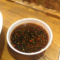 Chilli soya sauce #Veganuary at Banh Mi Ancient Saigon in London