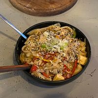   at PanaWok in Santa Catalina