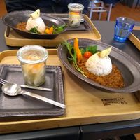Vegan curry at Blue Bronze Store in Nagasaki