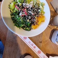 Basic poke bowl at Acla - Schweizerhof in St Moritz